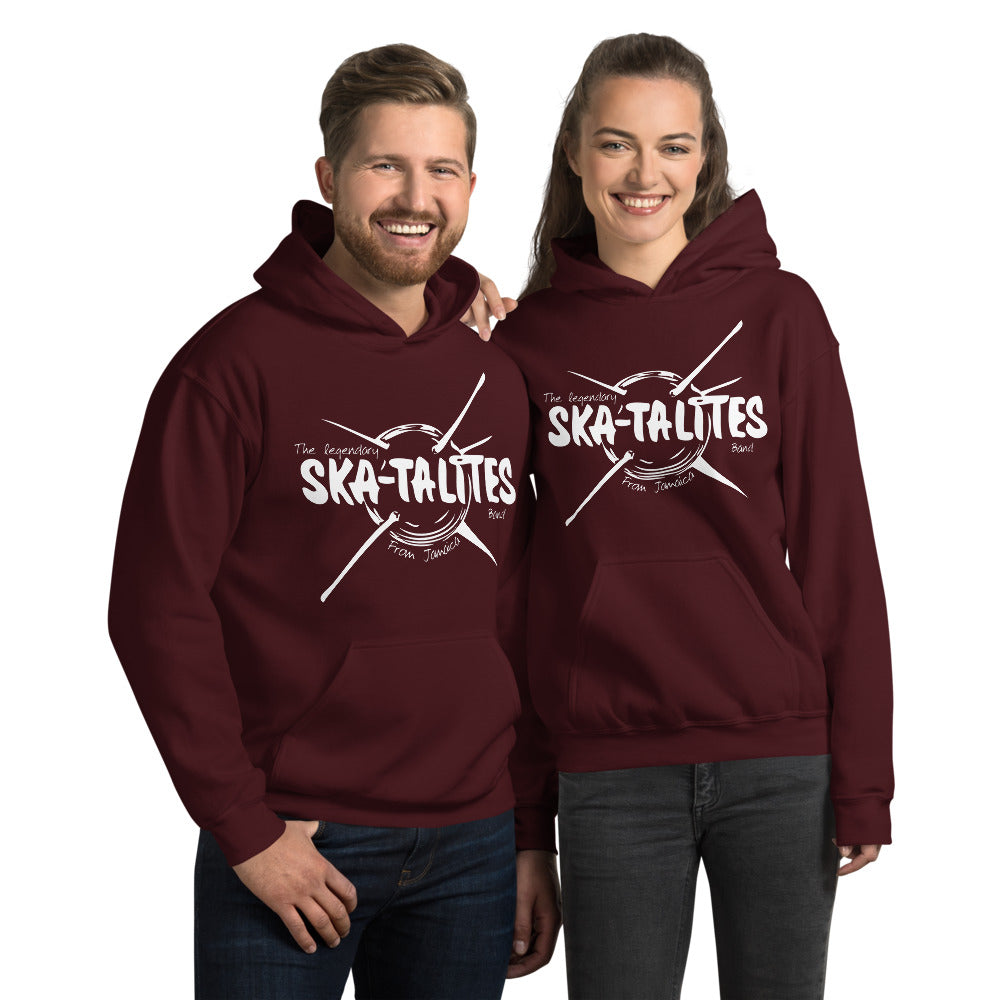 Skatalites Unisex Hoodie (White Logo)