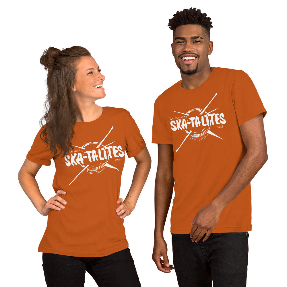 Skatalites Multicolor Unisex T-Shirt (White Logo)