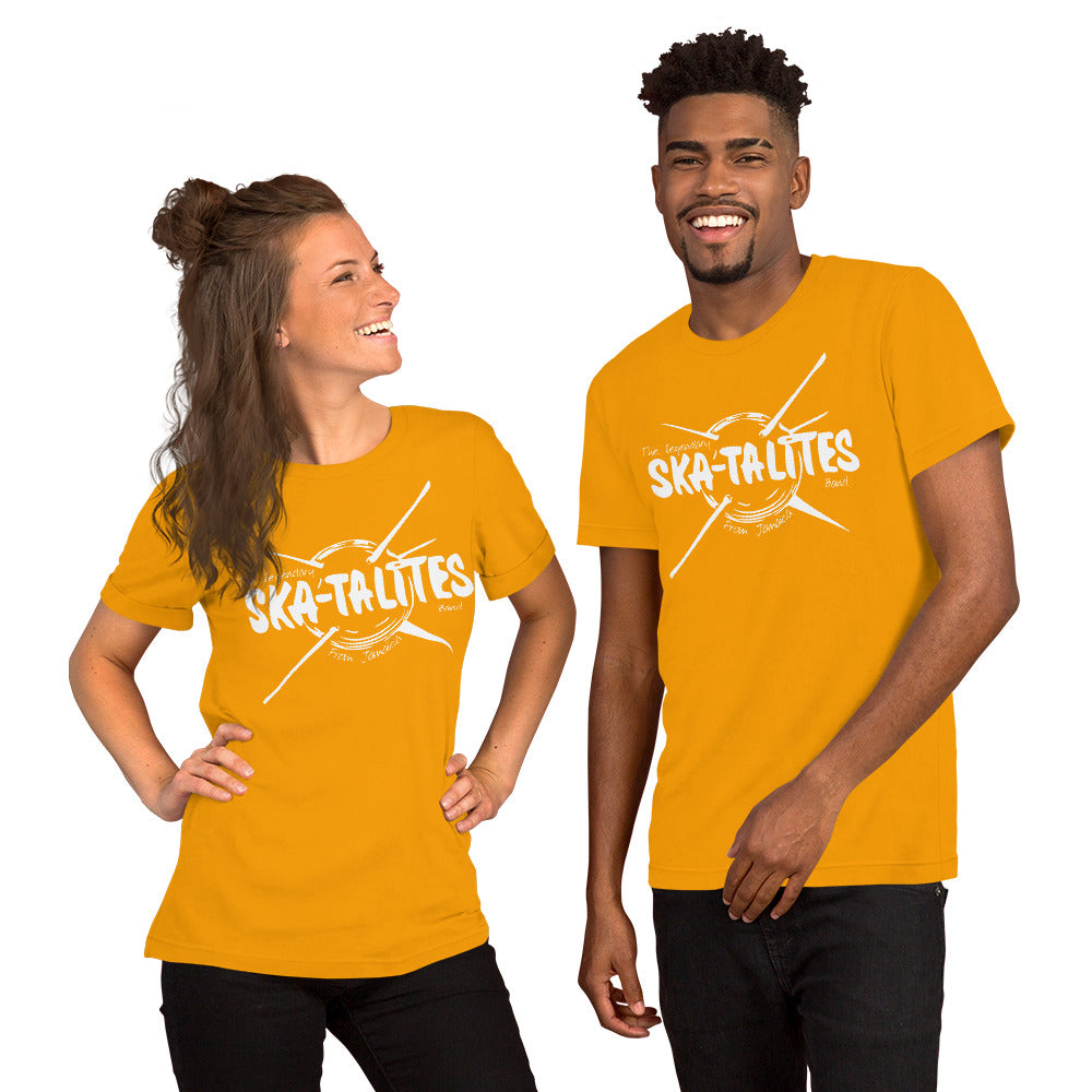 Skatalites Multicolor Unisex T-Shirt (White Logo)