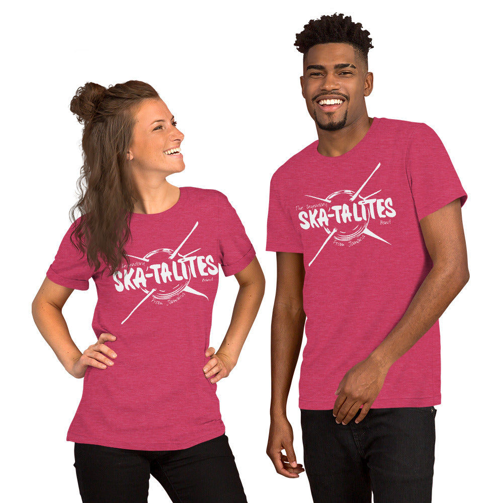 Skatalites Multicolor Unisex T-Shirt (White Logo)