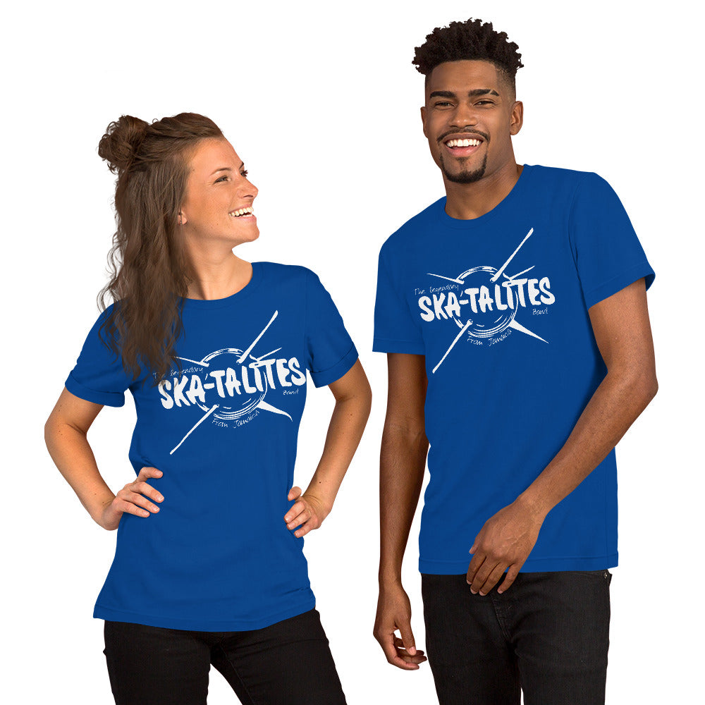 Skatalites Multicolor Unisex T-Shirt (White Logo)